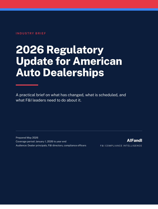 Cover of 2026 Regulatory Update.